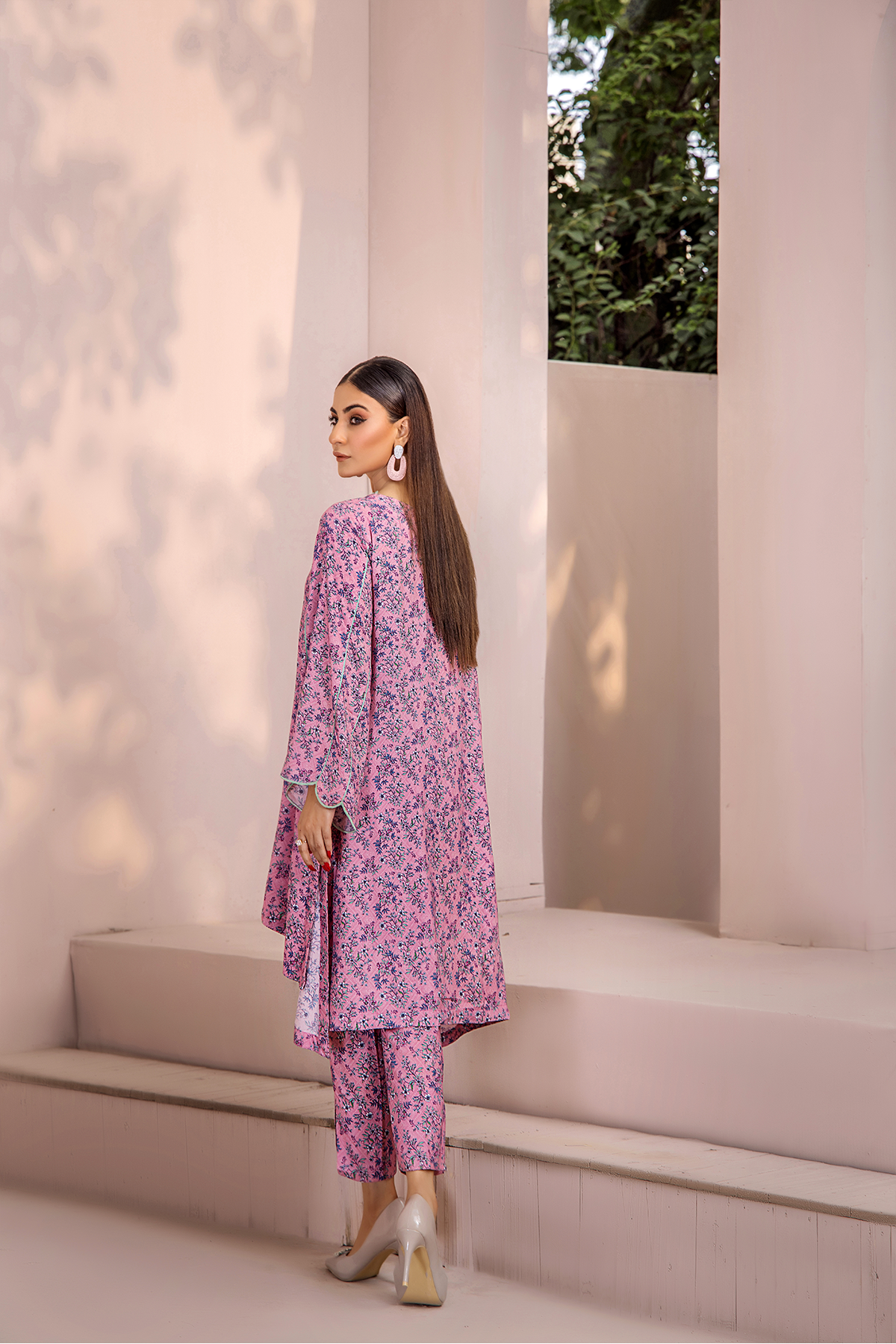Women Printed 2 Piece Suit - AND075