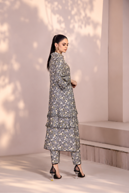 Women Printed 2 Piece Suit - AND077