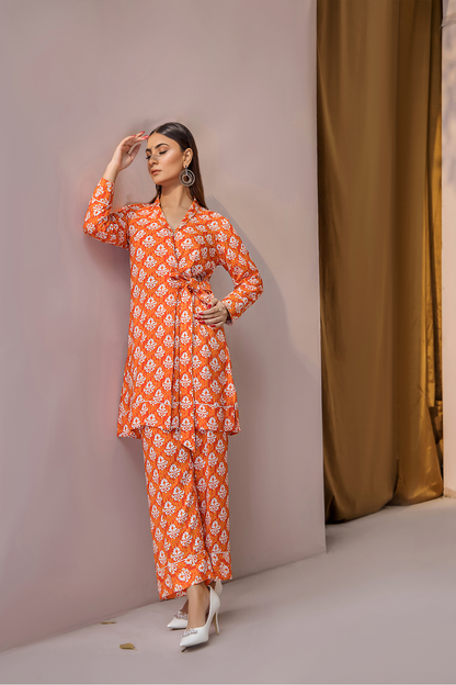 Women Printed 2 Piece Suit - AND078