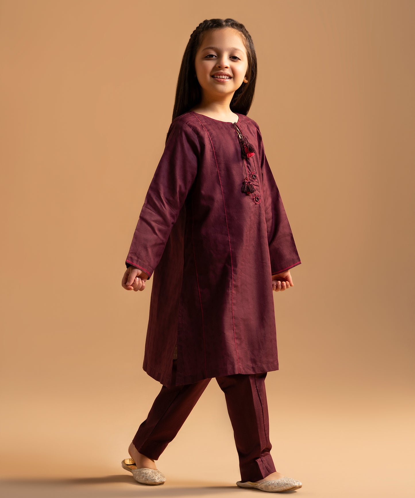 Girl printed 2 Piece Suit - KDS870
