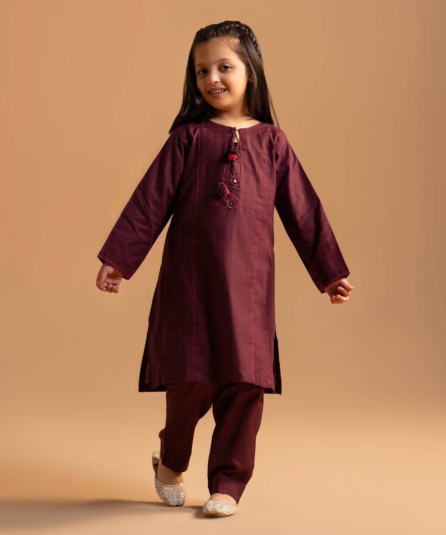 Girl printed 2 Piece Suit - KDS870