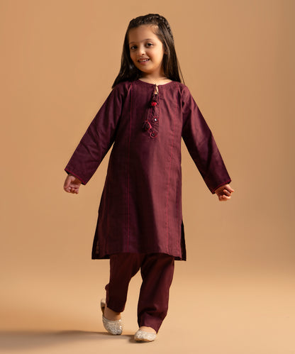 Girl printed 2 Piece Suit - KDS870