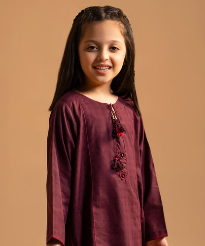 Girl printed 2 Piece Suit - KDS870