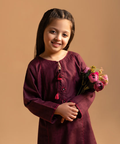 Girl printed 2 Piece Suit - KDS870