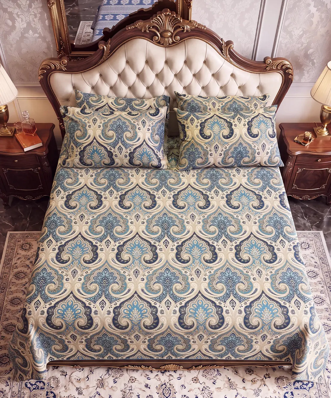 PLATINUM BED SET - 25