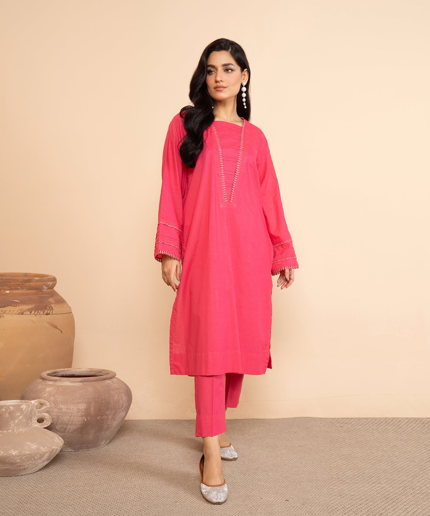 Women Solid 2 Piece Suit - LDS915