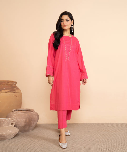 Women Solid 2 Piece Suit - LDS915