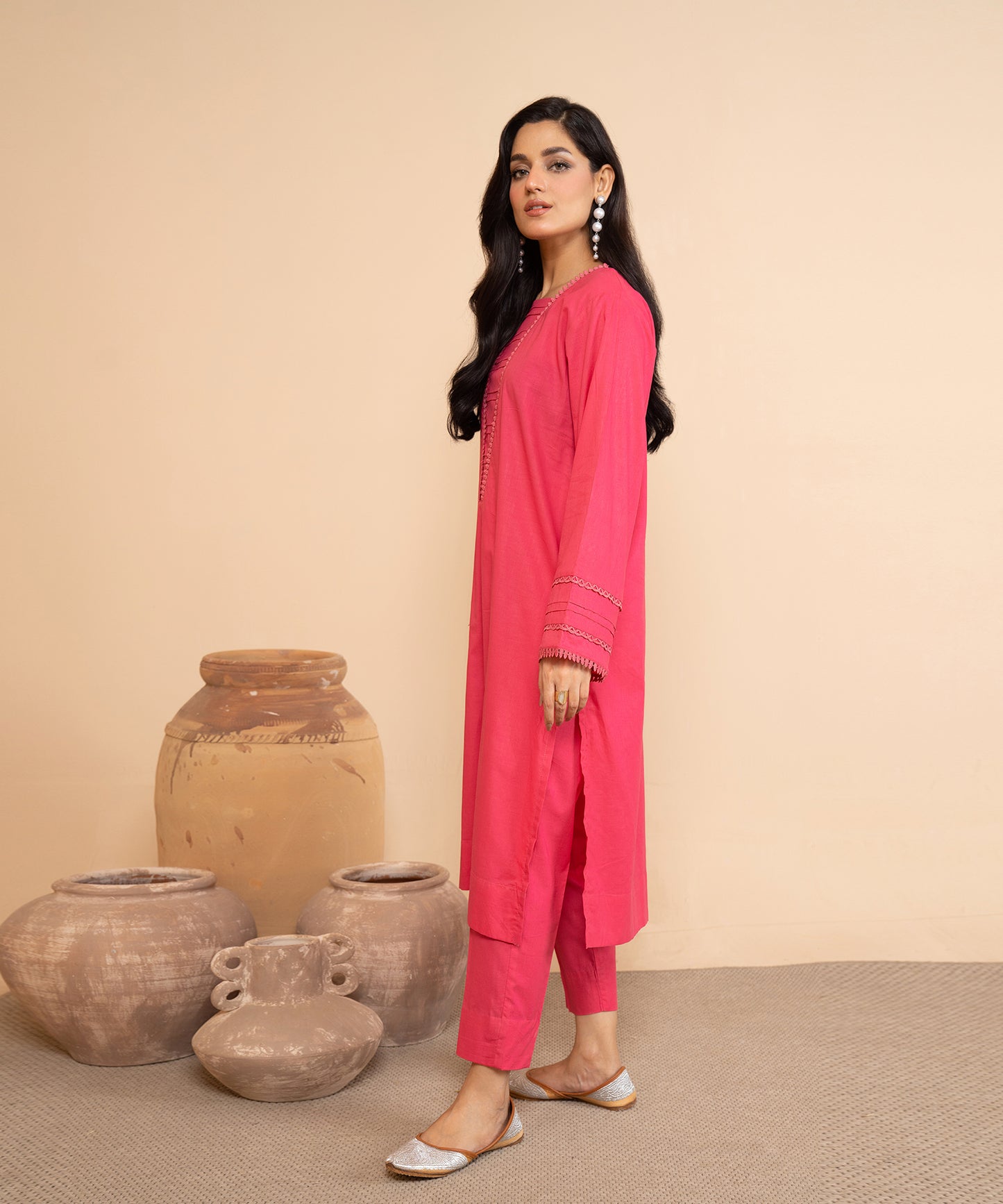 Women Solid 2 Piece Suit - LDS915
