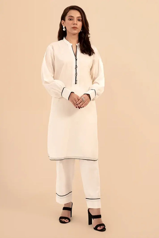 Women Solid 2 Piece Suit - LDS902