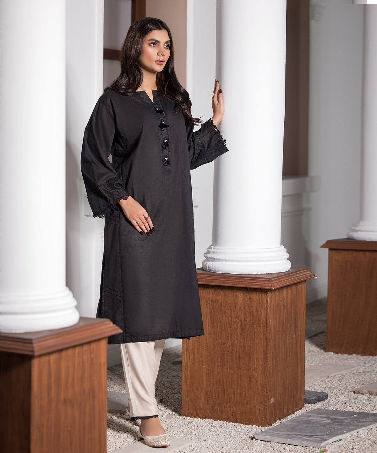 Women Solid Shirt - LDS922