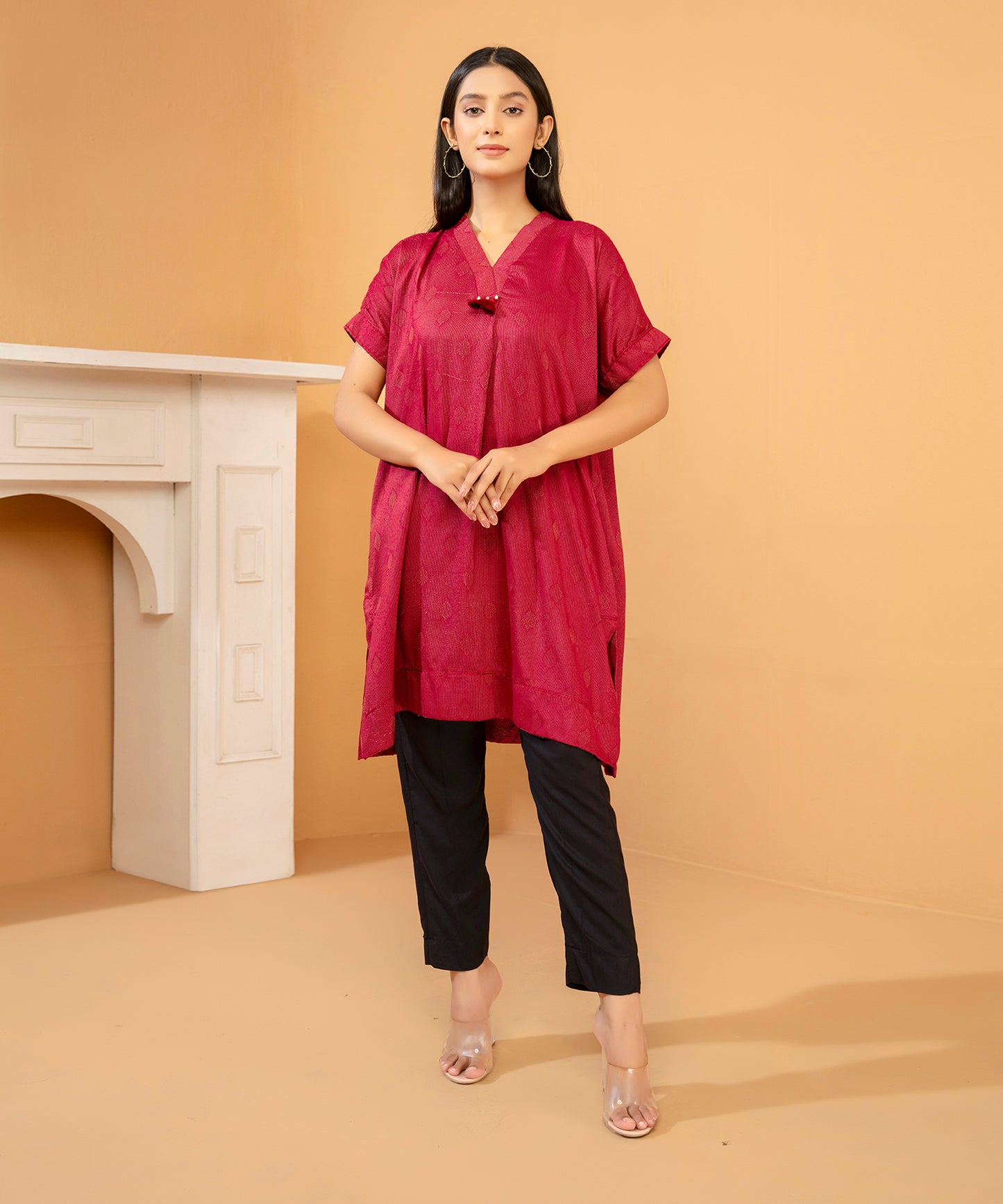 Women Solid Shirt - LDS906