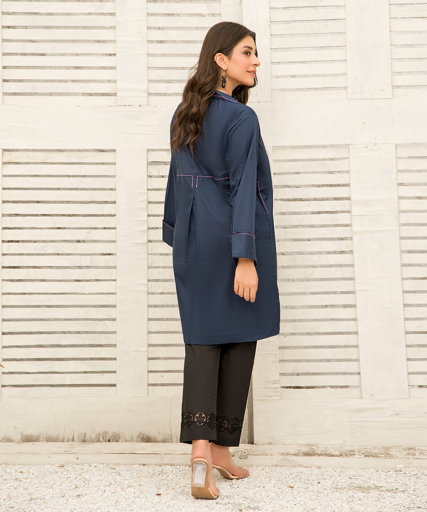 Women Solid Shirt - LDS910