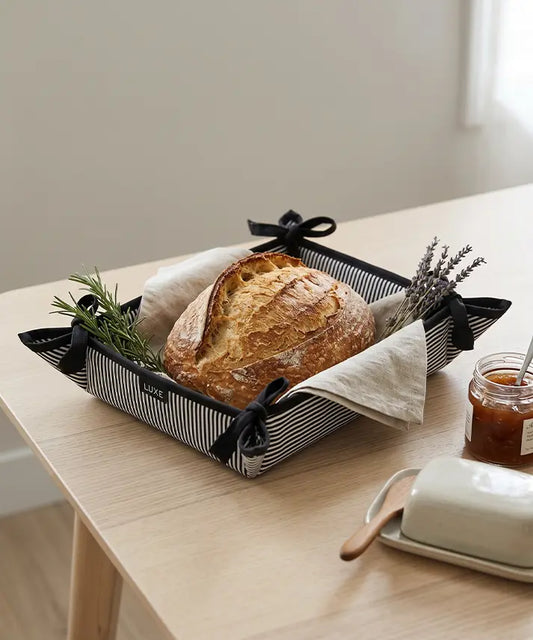 Bread Basket Square-BRB104-Black