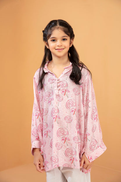 Girls Printed Shirt