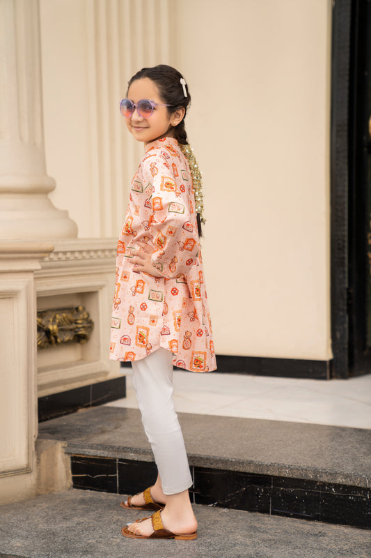 Girls Printed Shirt