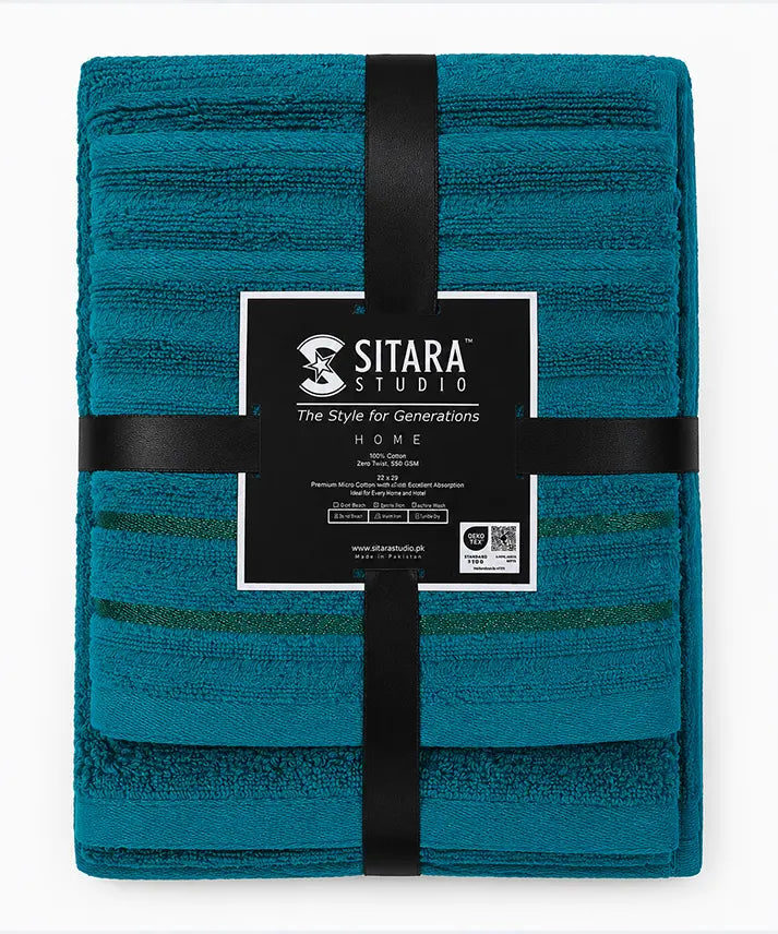 Zig Zag Towel - Green