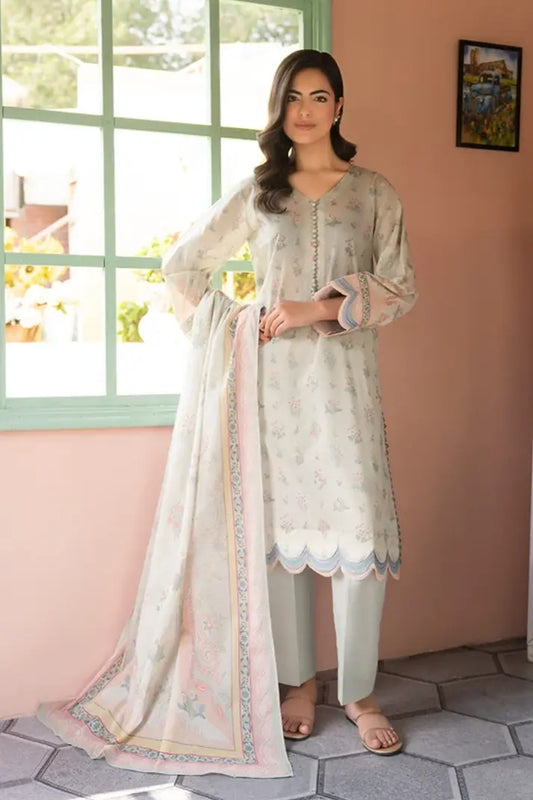 Women Printed 3 Piece Suit - CD2250