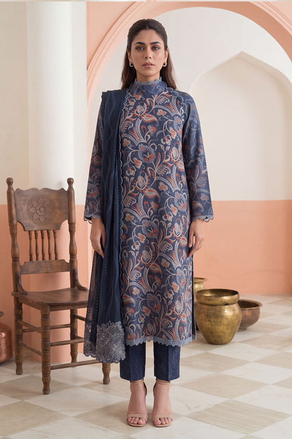 Women Embroidered 3 Piece Suit - CLC662