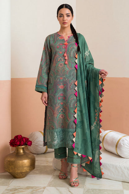 Women Embroidered 3 Piece Suit - CLC663