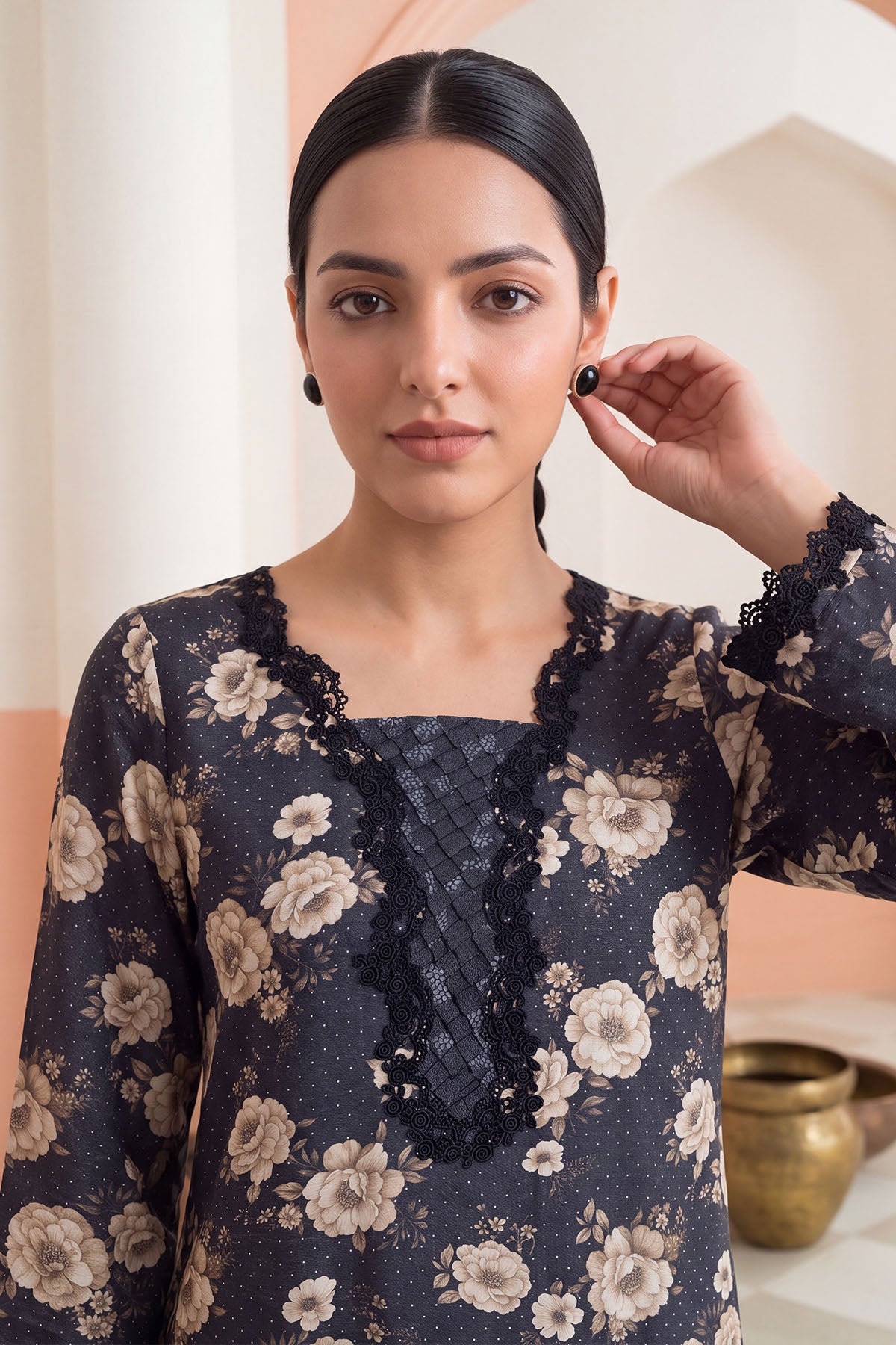 Women Embroidered 3 Piece Suit - CLC664
