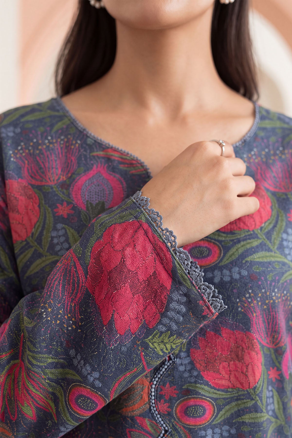 Women Embroidered 3 Piece Suit - CLC665