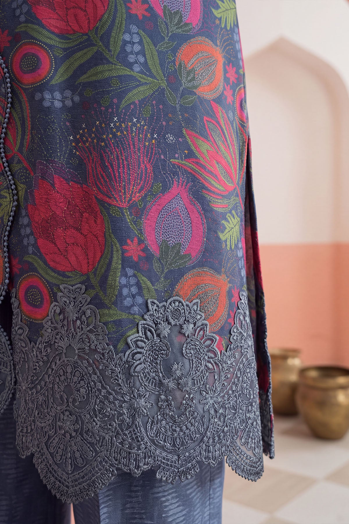 Women Embroidered 3 Piece Suit - CLC665