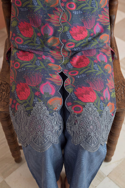 Women Embroidered 3 Piece Suit - CLC665