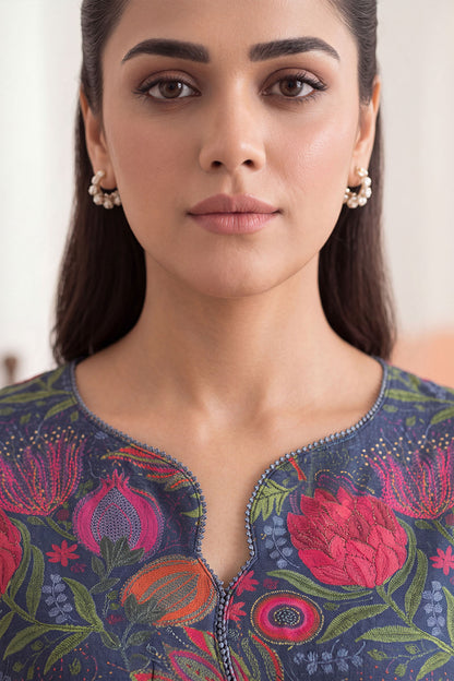 Women Embroidered 3 Piece Suit - CLC665