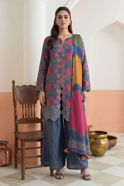 Women Embroidered 3 Piece Suit - CLC665