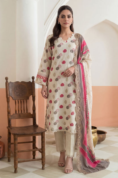 Women Embroidered 3 Piece Suit - CLC666