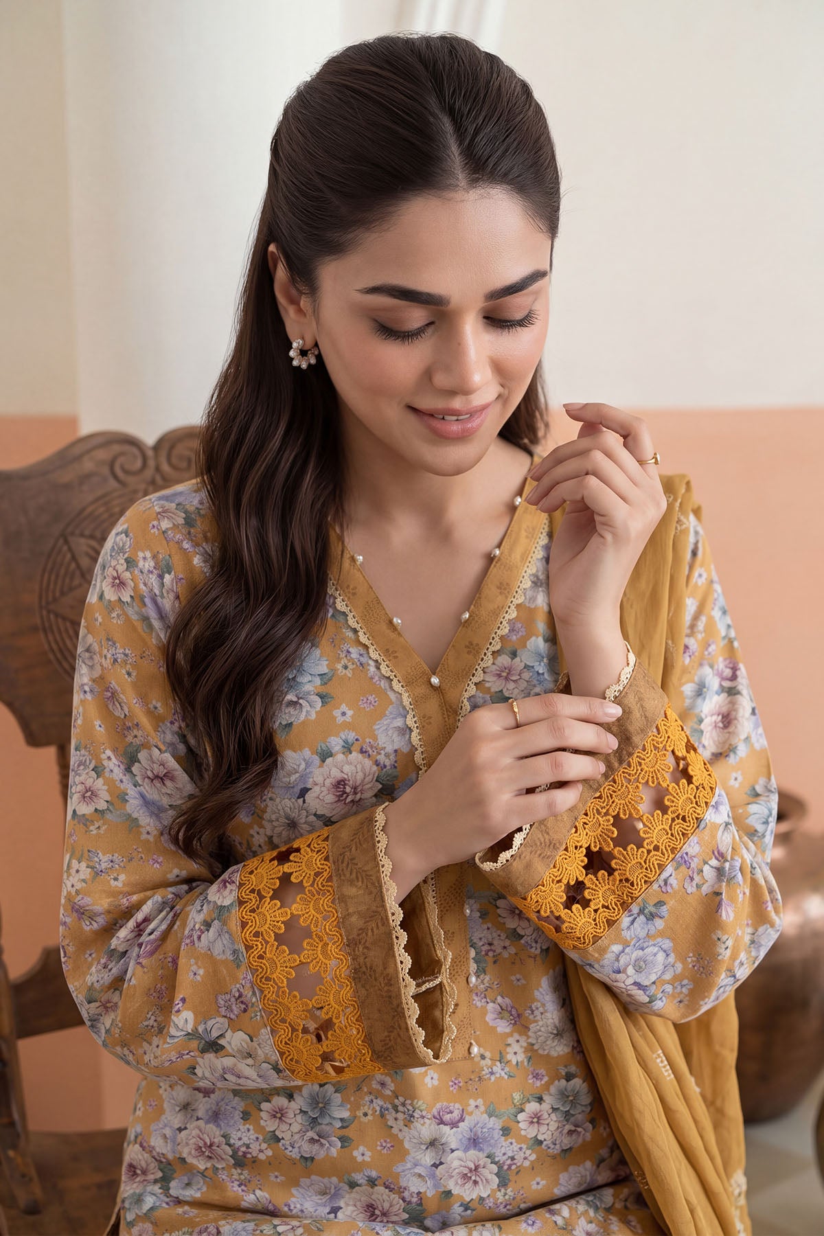Women Embroidered 3 Piece Suit - CLC667