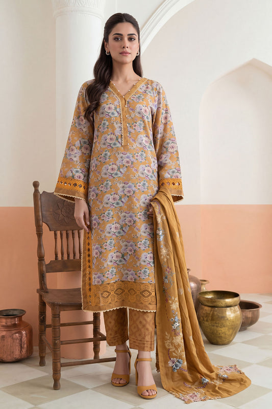 Women Embroidered 3 Piece Suit - CLC667