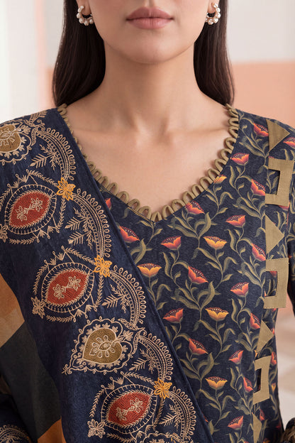 Women Embroidered 3 Piece Suit - CLC668