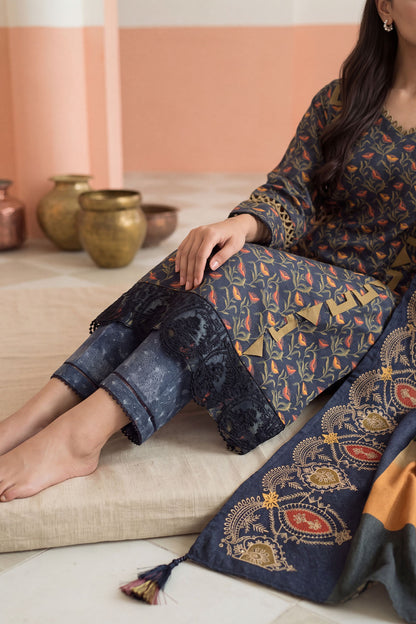 Women Embroidered 3 Piece Suit - CLC668