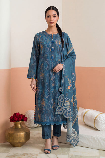 Women Embroidered 3 Piece Suit - CLC669