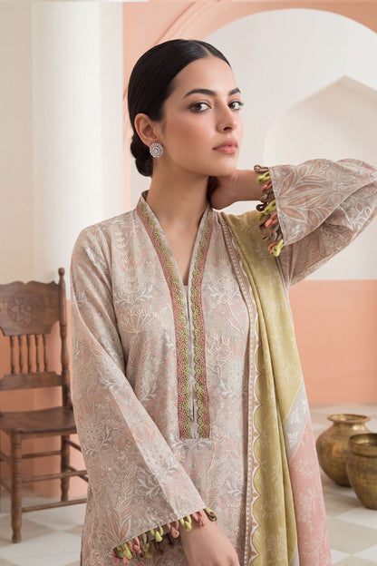 Women Embroidered 3 Piece Suit - CLC670