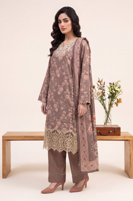 Women Embroidered 3 Piece Suit - CLC092