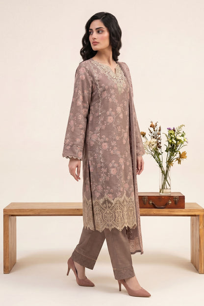Women Embroidered 3 Piece Suit - CLC092
