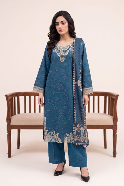 Women Embroidered 3 Piece Suit - CLC093