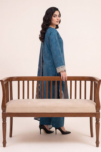 Women Embroidered 3 Piece Suit - CLC093