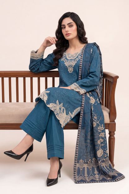 Women Embroidered 3 Piece Suit - CLC093