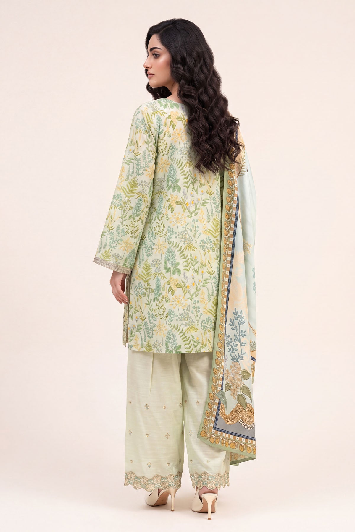 Women Embroidered 3 Piece Suit - CLC094