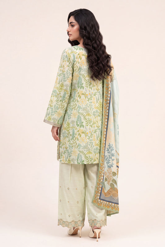 Women Embroidered 3 Piece Suit - CLC094