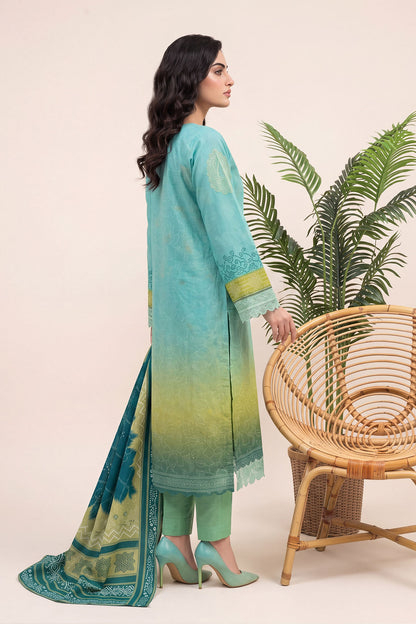 Women Embroidered 3 Piece Suit - CLC095