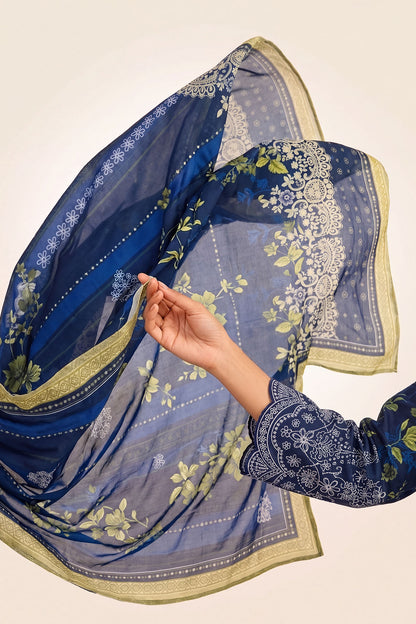 Women Embroidered 3 Piece Suit - CLC096