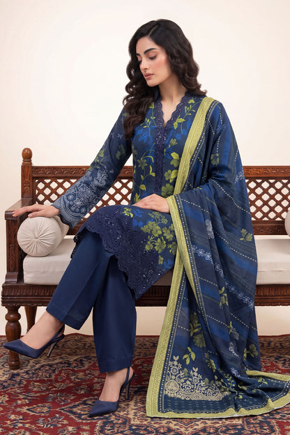 Women Embroidered 3 Piece Suit - CLC096