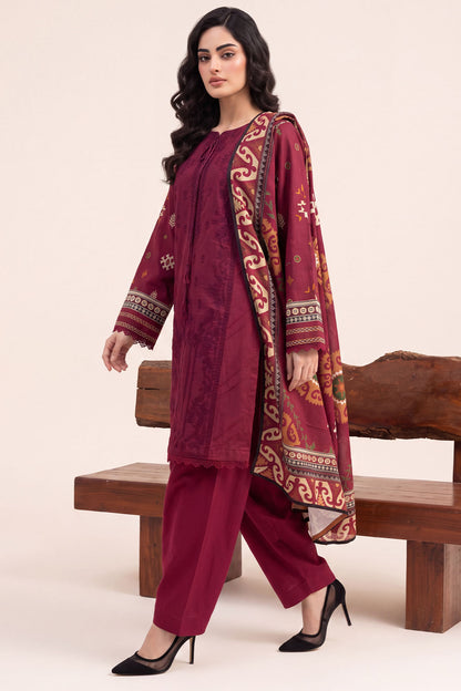 Women Embroidered 3 Piece Suit - CLC097