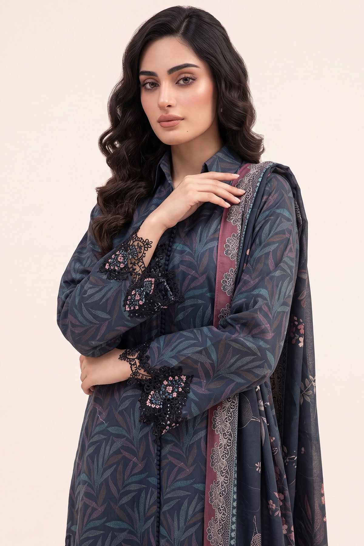 Women Embroidered 3 Piece Suit - CLC099
