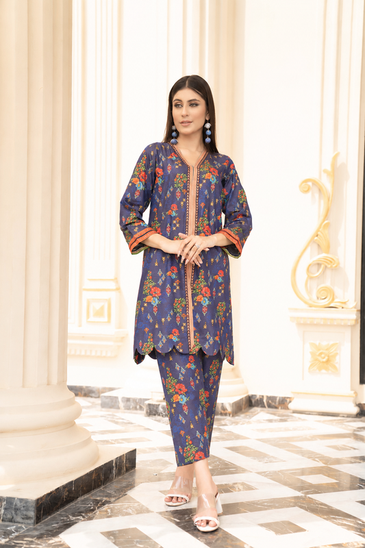 Women Printed 2 Piece Suit - RSL031
