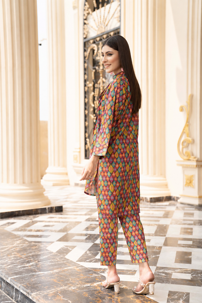 Women Printed 2 Piece Suit - RSL032